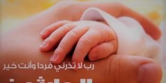 ربي لا تذرني فردا وانت خير الوارثين للحمل ما فضلها ومتى تقال