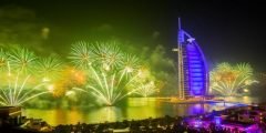 احتفالات راس السنة في دبي 2022-برج العرب
