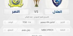 ديربي الرياض / النصر والهلال.. مواجهات نارية في ستاد الملك فهد
