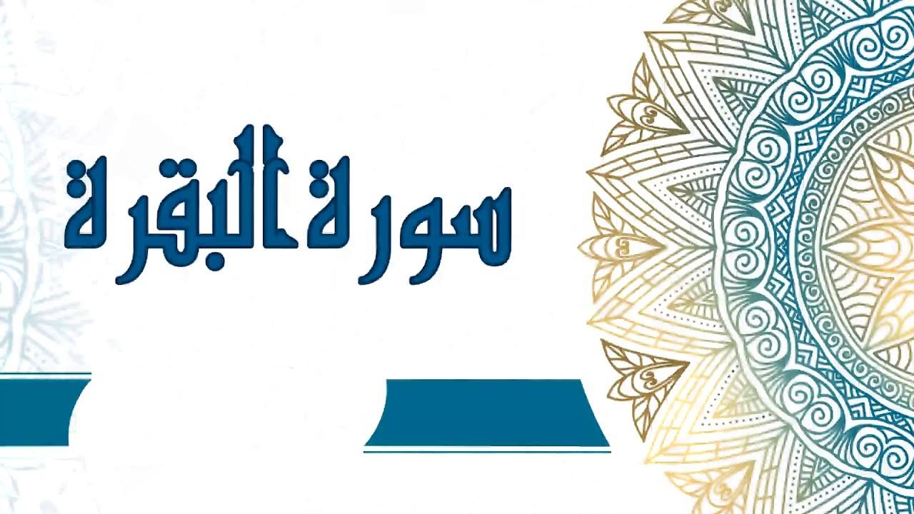 تجربتي مع سورة البقرة