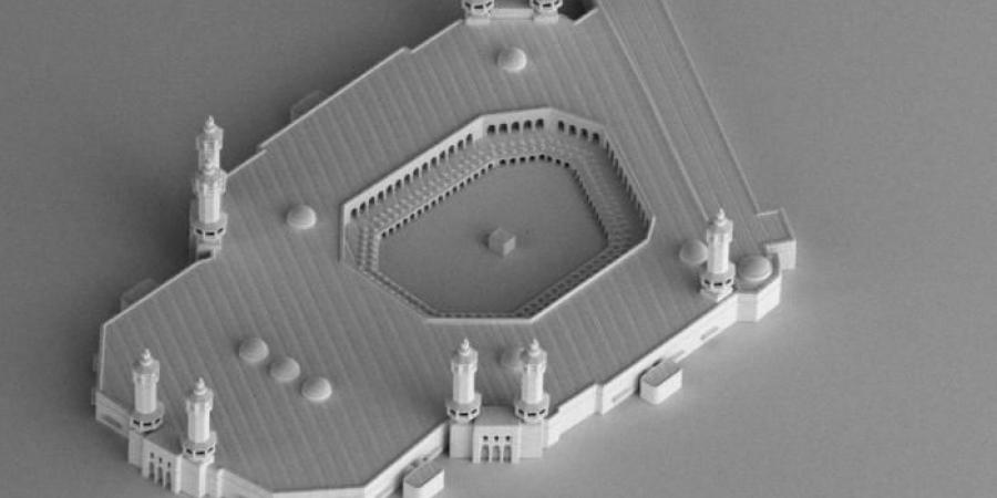 تفاصيل عرض أصغر مجسم ذهبي للمسجد الحرام في إكسبو 2020 دبي