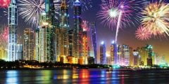 جدول حفلات راس السنة في الامارات لعام 2022