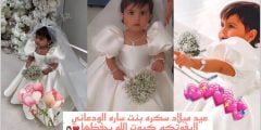 تكلفة عيد ميلاد ابنة سارة الودعاني