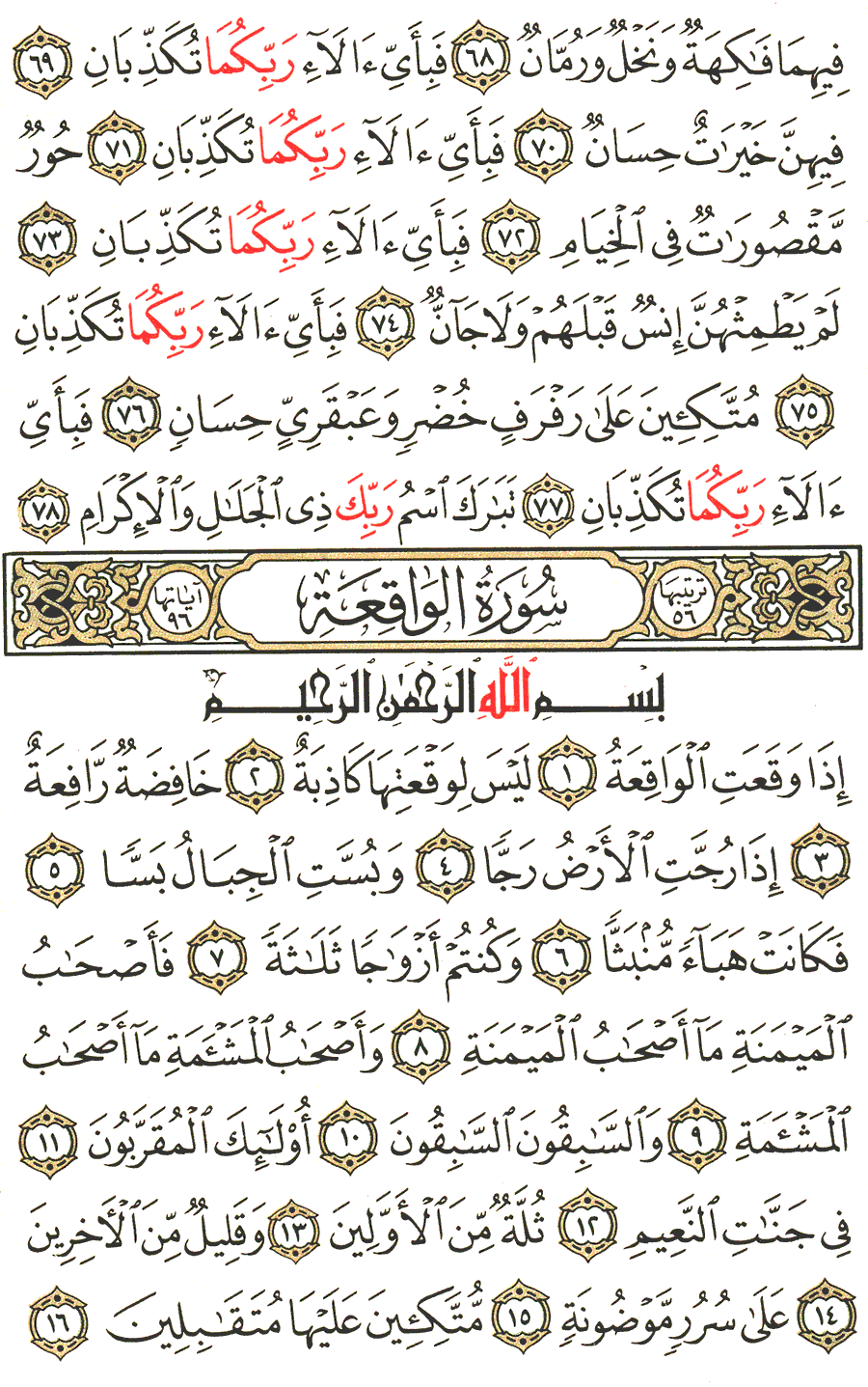 دعاء سورة الواقعة لطلب الرزق وسداد الدين وفضلها