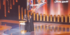 دنيا وإيمى سمير غانم تبكيان على مسرح JOY AWARDS