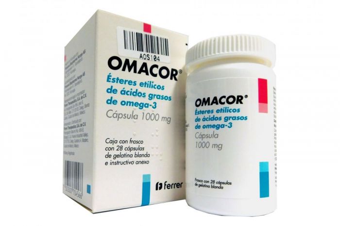 دواعي استعمال أوماكور omacor مكمل غذائى