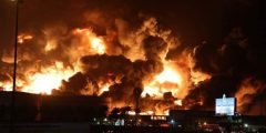 تفاصيل انفجار وحرائق خزانات ارامكو جدة
