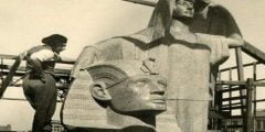 تمثال نهضة مصر من اعمال الفنان محمود مختار