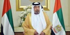 صور لحظة وفاة خليفة بن زايد رئيس دولة الامارات