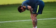 حقيقة اصابة نيمار اثناء تدريبات البرازيل اليوم