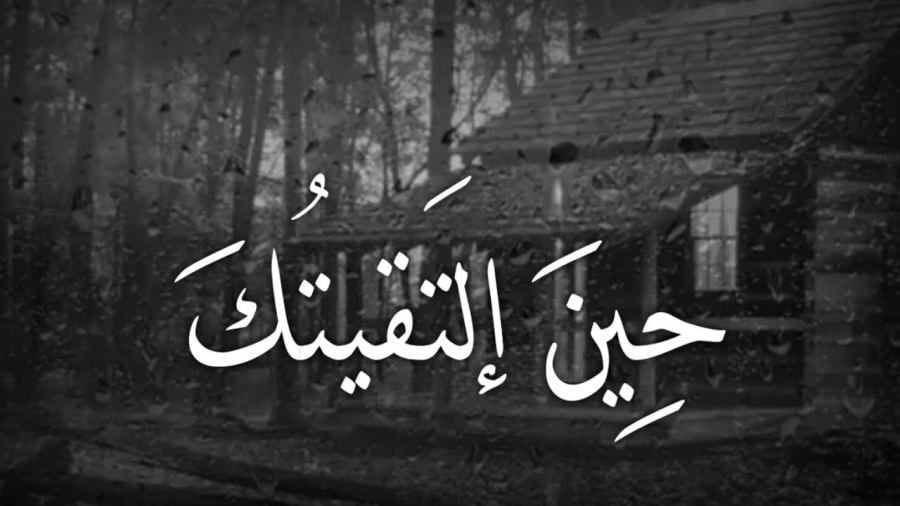 حين التقيتك عاد قلبي نابضا كلمات