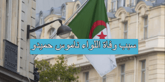 سبب وفاة اللواء ناموس حميدو