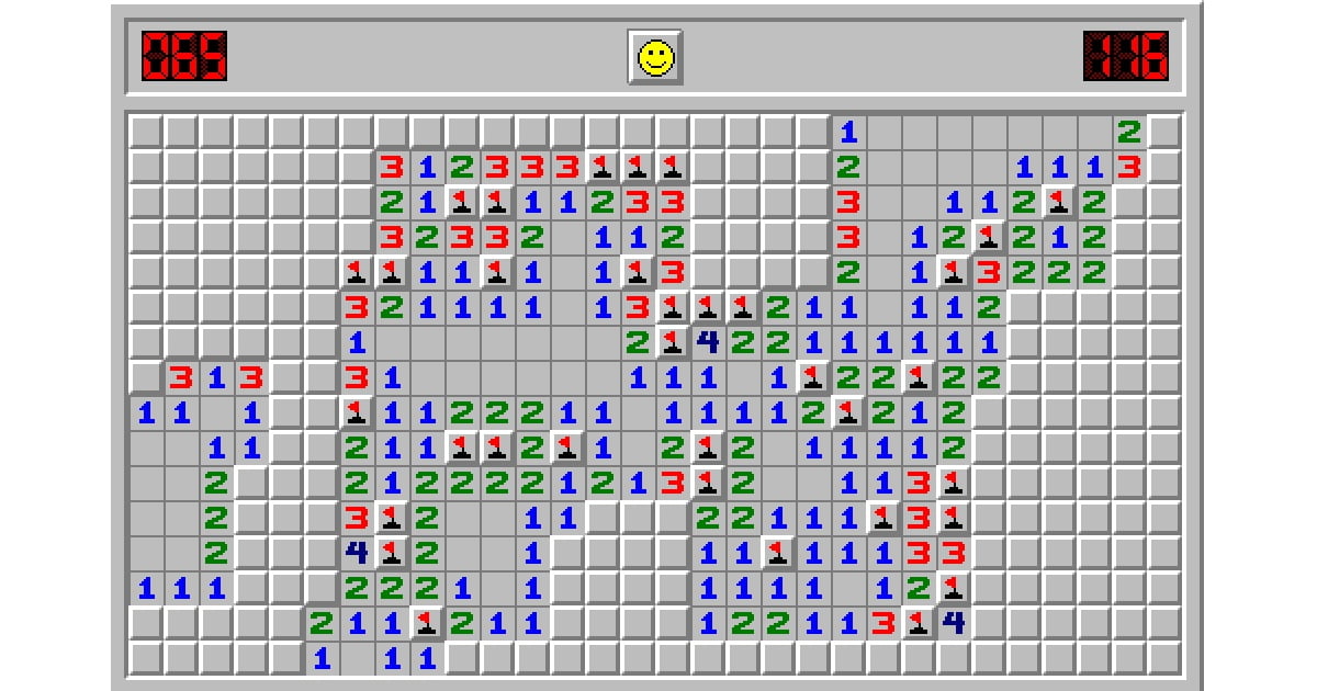 طريقة تشغيل لعبة minesweeper على google