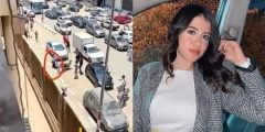 فيديو مقتل طالبة المنصورة نيرة اشرف