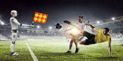 هل حكم الراية في كاس 2022 العالم روبوت ذكي