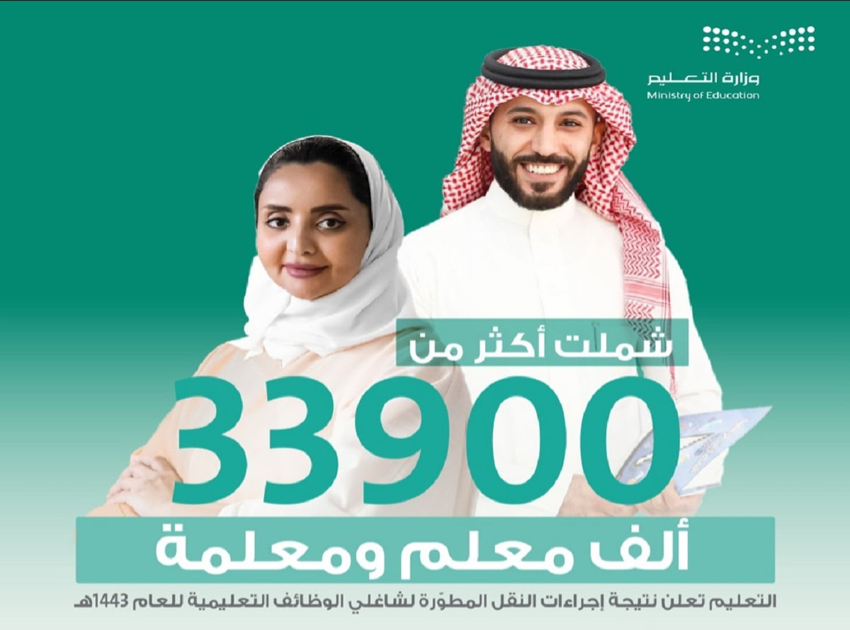 اسماء المعلمين والمعلمات الذين تم نقلهم اليوم 2022_1444