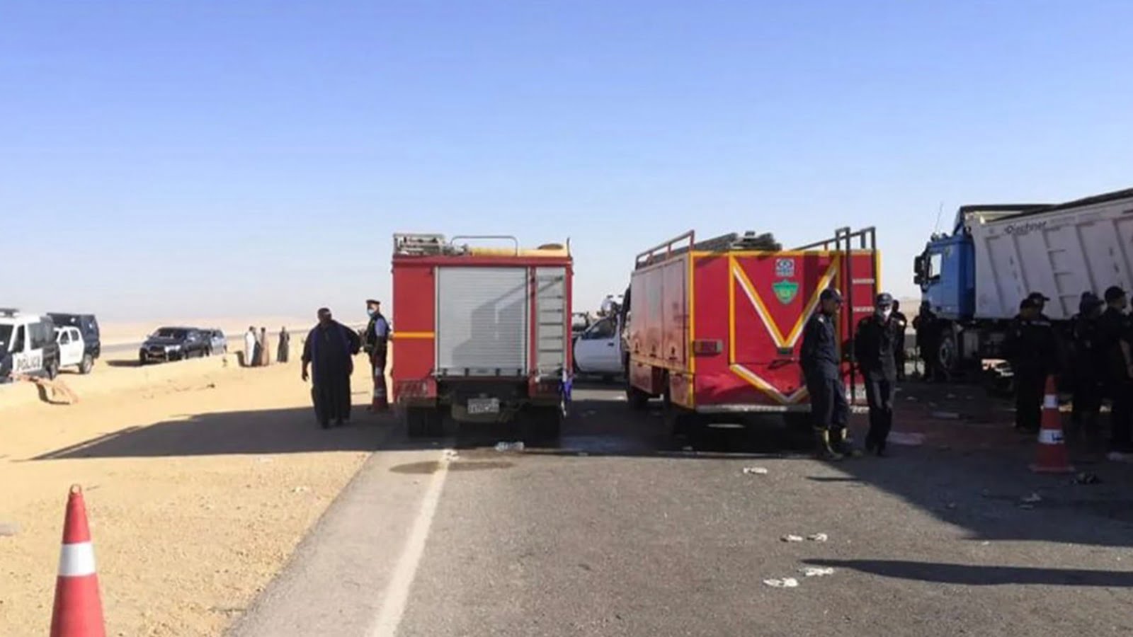 اسماء ضحايا حادث المنيا واهم التفاصيل