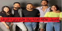 تفاصيل علاقة الفنانة ديانا هشام ونيرة اشرف