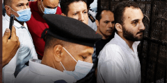 فيديو لحظة اعدام محمد عادل قاتل نيرة