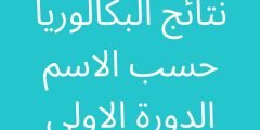 نتائج البكالوريا 2022 سوريا حسب الرقم