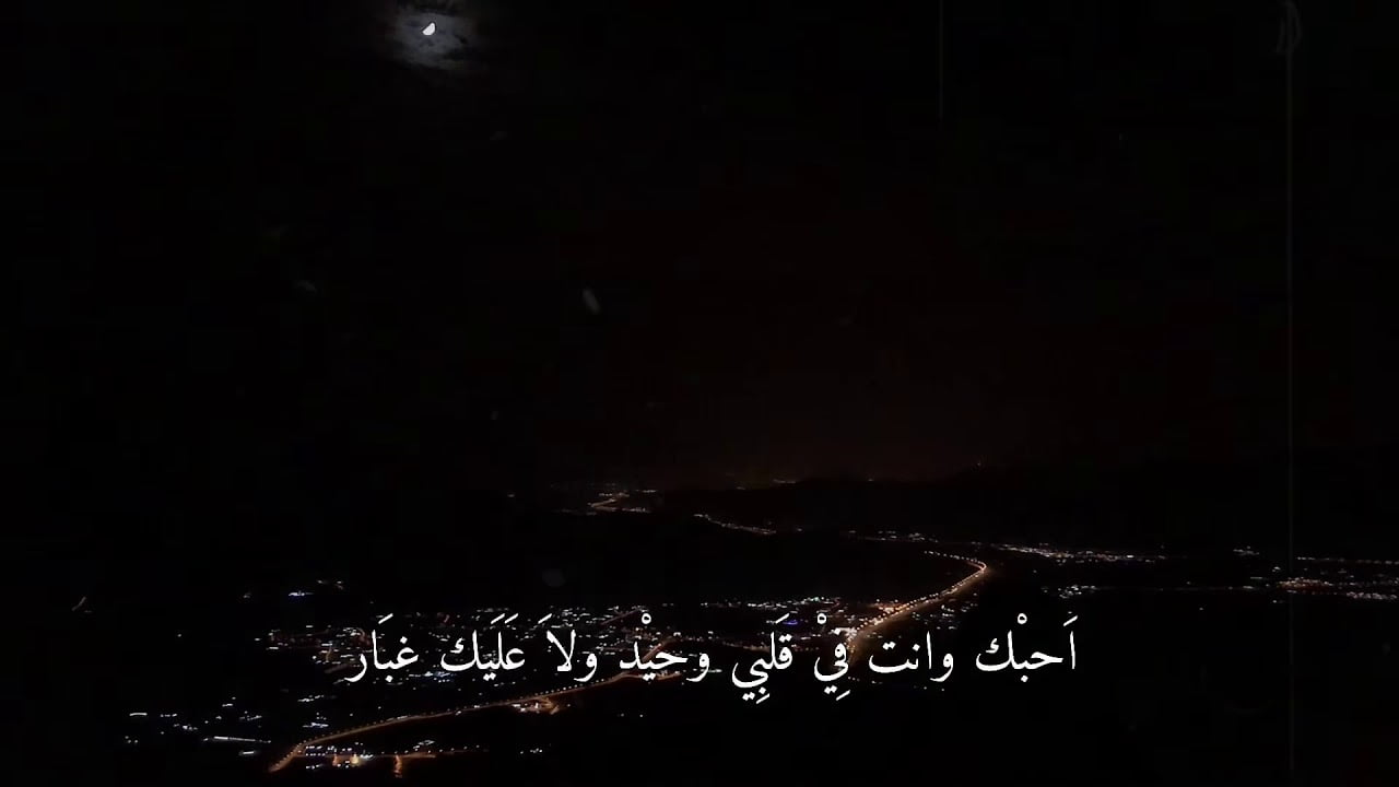 كلمات شعر احبك وانت في قلبي وحيد ولا عليك غبار