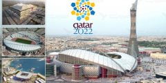 كم عدد ملاعب كأس العالم 2022 الدوحة؟