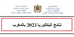 taalim ma bac 2023 رابط نتائج البكالوريا المغرب